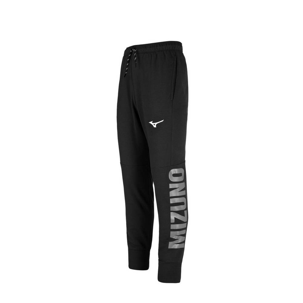 Panske Tepláky Mizuno MZ1 Jogger Čierne Vypredaj OXCH73452